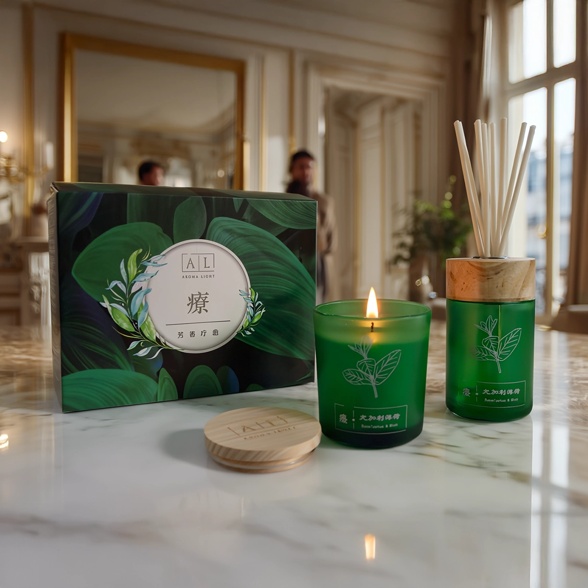 Eukalyptus & Mint Aromatherapie Geschenkset