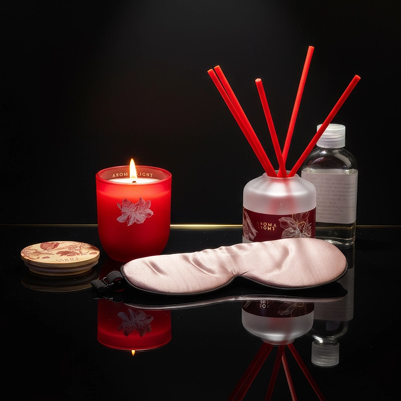 Rosa Pfingstrose Aromatherapie Geschenkset