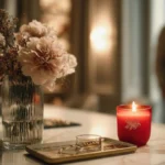 Rosa Pfingstrose Aromatherapie Geschenkset